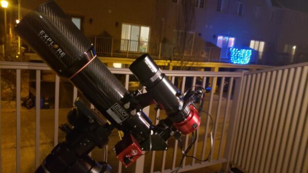 Explore Scientific ED80 CF and Celestron CG-5 Mount Explore Scientific ED80 CF and Celestron CG-5 Mount