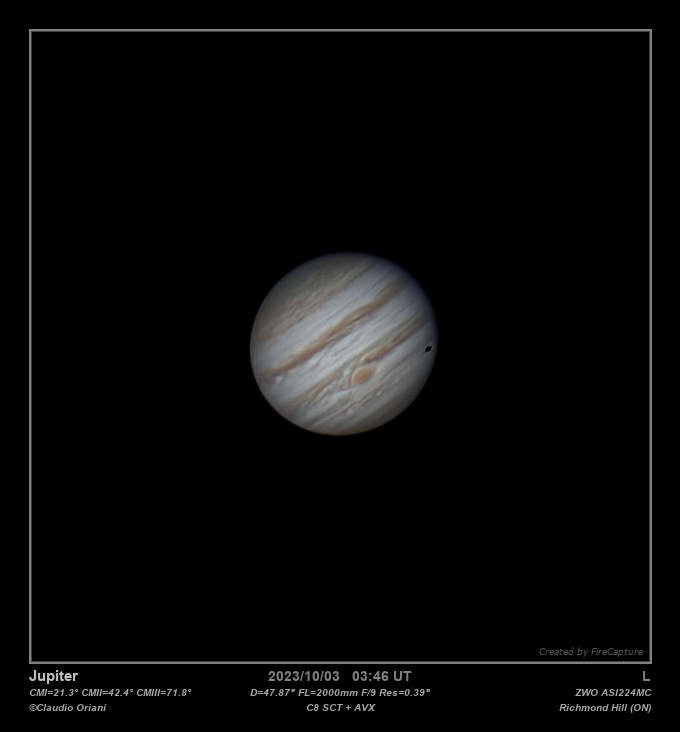 Jupiter (2023-10-03 03:47 UT)