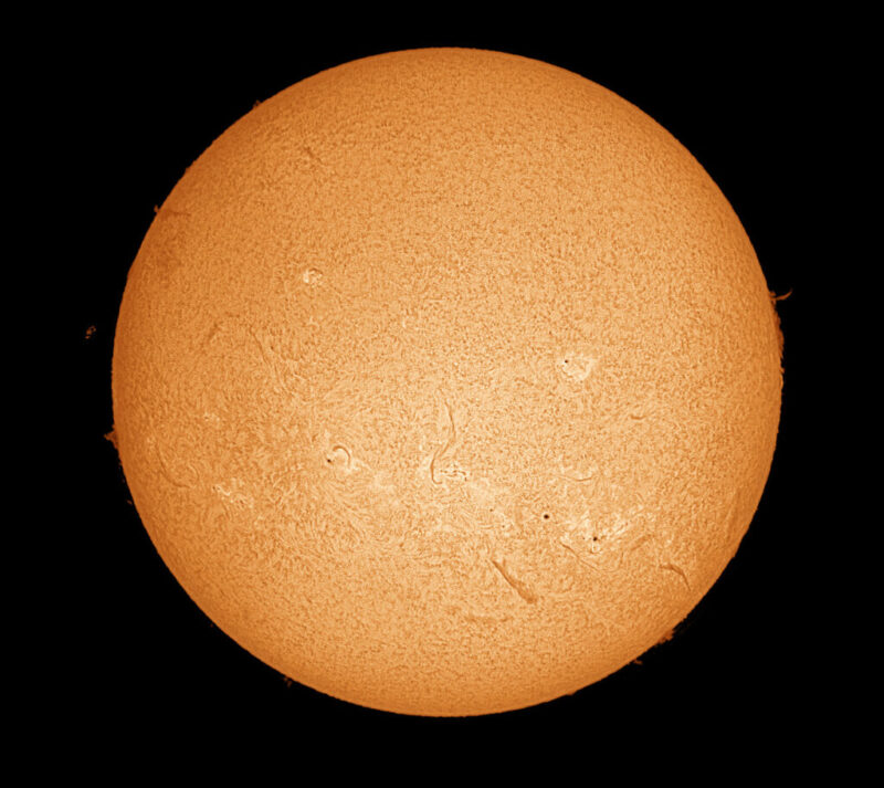 Sun H-Alpha (2024-09-30 18:47 UT)