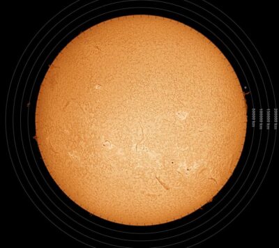 Sun H-Alpha with labels (2024-09-30 18:47 UT) Sun H-Alpha with labels (2024-09-30 18:47 UT)