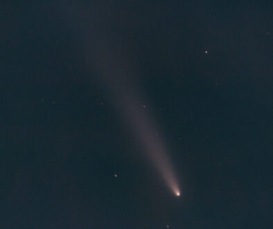 Image of C/2023 A3 (Tsuchinshan–ATLAS) on my DSLR camera screen - 2024-10-14