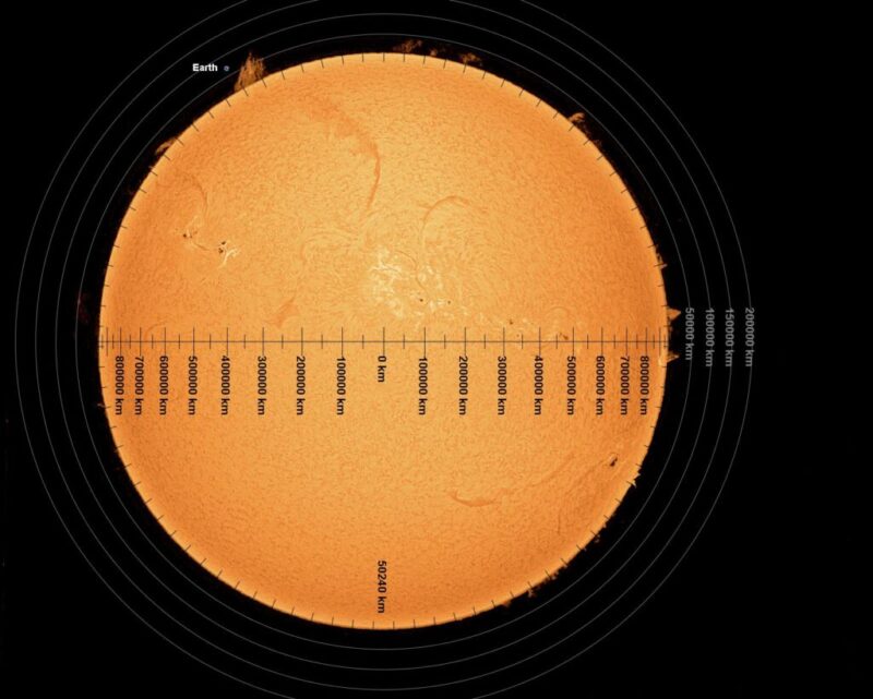 Sun (2024-11-09) Astrosurface with labels