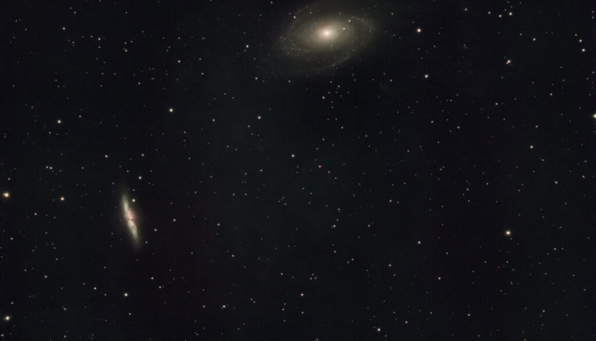The Bode's Galaxy and the Cygar Galaxy