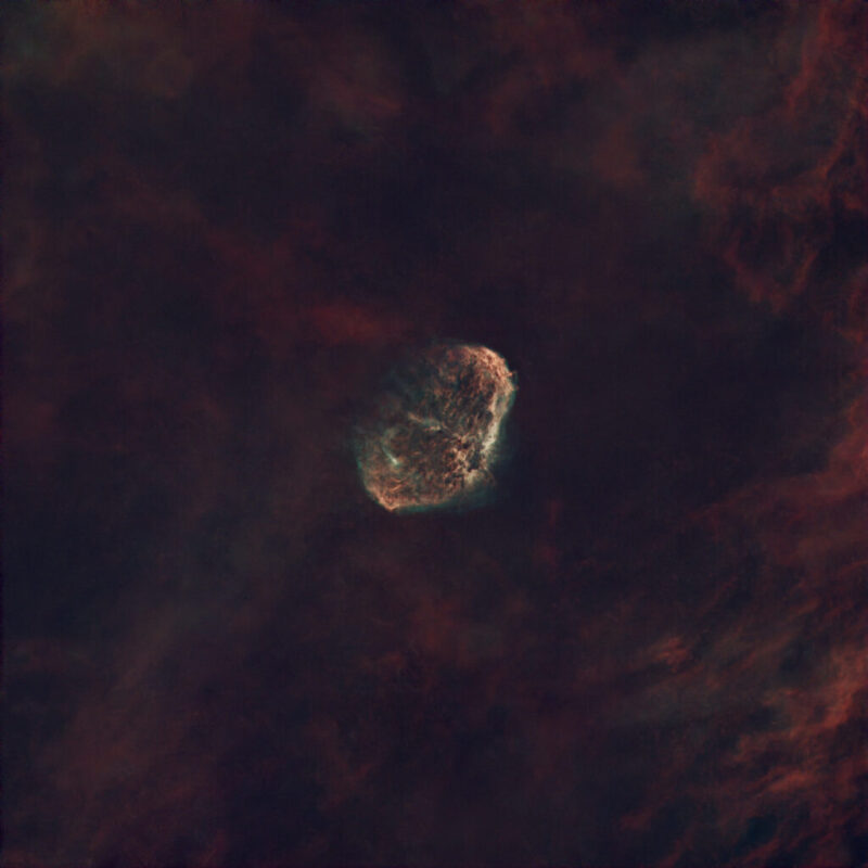 The Crescent Nebula (NGC 6888) - starless version The Crescent Nebula (NGC 6888) - starless version