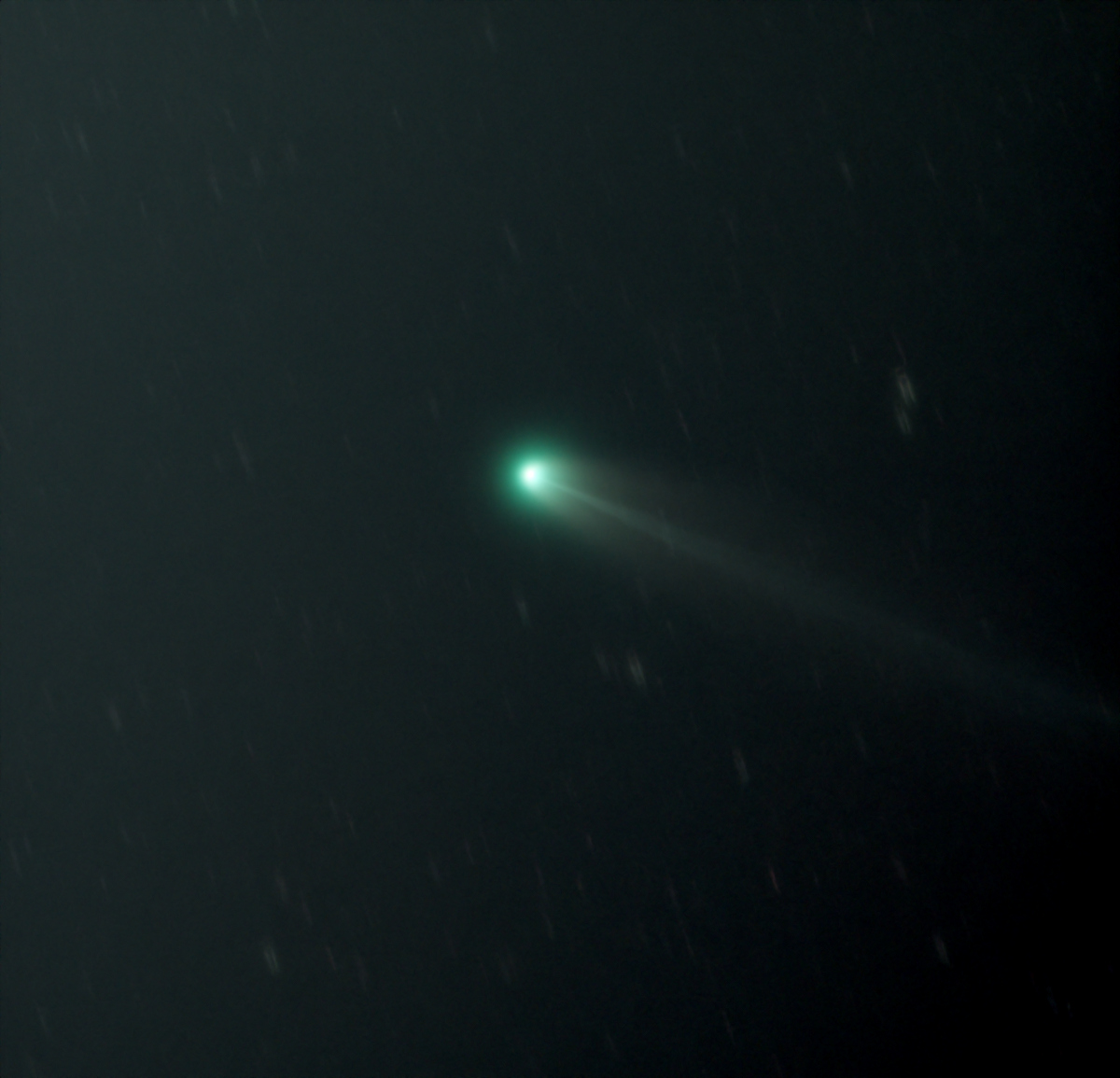 Comet C/2025 A6 (Lemmon) - integration of 18x60 sec. exposures